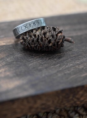 轻奢简约欧美风潮流钛钢戒指饰品