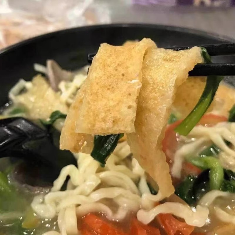 1斤装 油炸猪皮 肉皮 商用猪皮干货火锅凉拌猪皮 皮肚 干猪皮响皮 - 图2