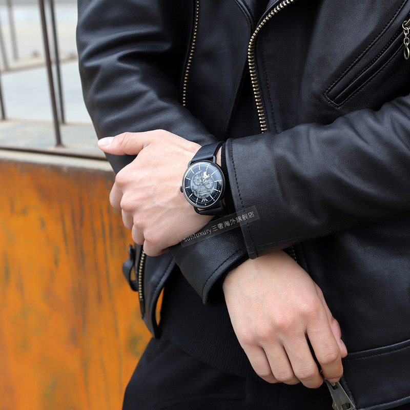 [官方正品]阿玛尼男宋威龙机械表 sunluxury三奢海外欧美腕表