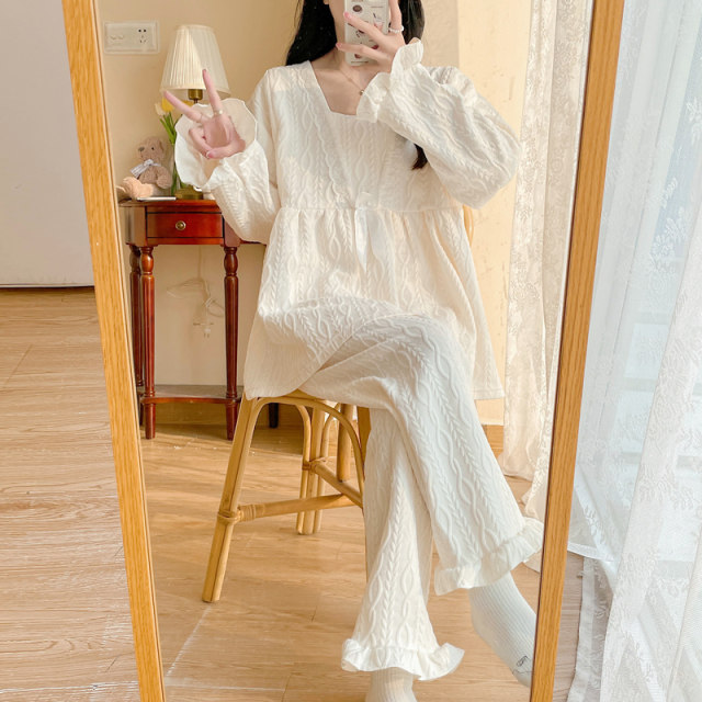 Jacquard quilted spring, autumn and winter comfortable and breathable confinement clothes