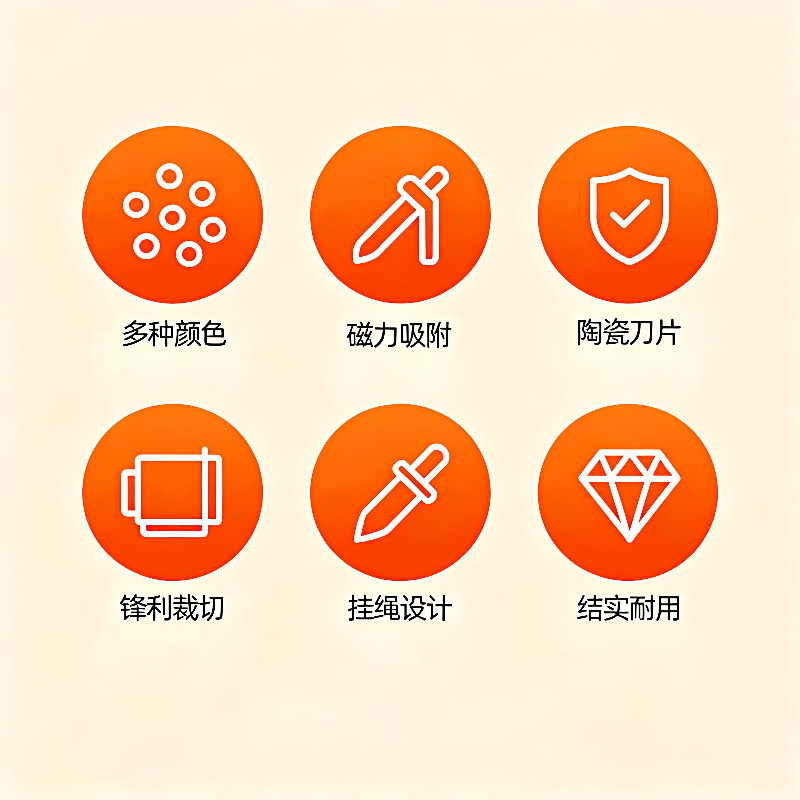 小恐龙磁吸陶瓷开箱器安全开箱刀拆纸箱神器拆箱刀迷你便携美工刀,淘宝优惠券,粉丝福利购,淘宝优惠卷