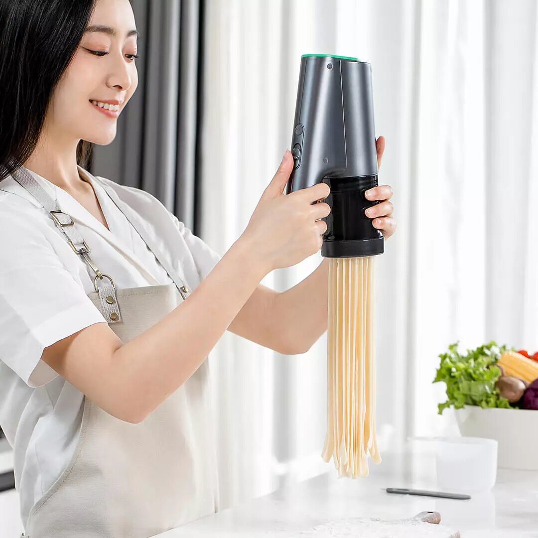 库比手持式无线自动省力智能面条机 库比面条机