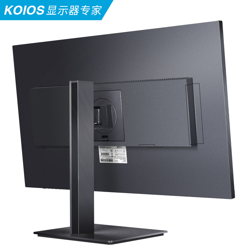 KOIOS K2721UB 27英寸IPS广色域4K Type-C窄边框 旋转升降 显示器 - 图2