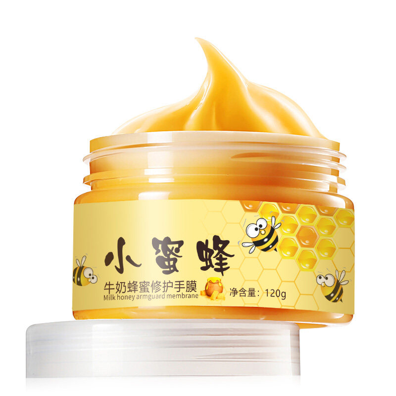 牛奶蜂蜜细嫩双手细纹护理手蜡手膜 润膜缘手膜