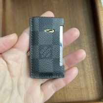Hand-made slim7 ultra-thin blade windproof lighter protective sleeve both