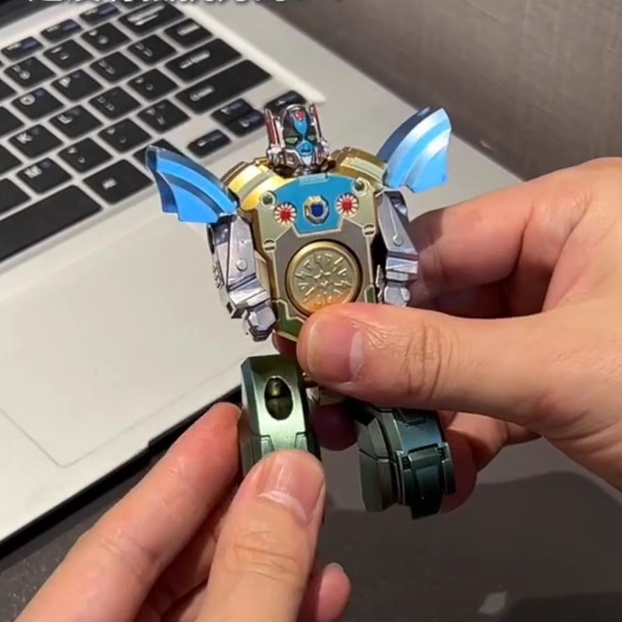 变形金刚指尖陀螺玩具变形机器人二合一可折叠旋转炫酷成人解压,淘宝优惠券,粉丝福利购,淘宝优惠卷