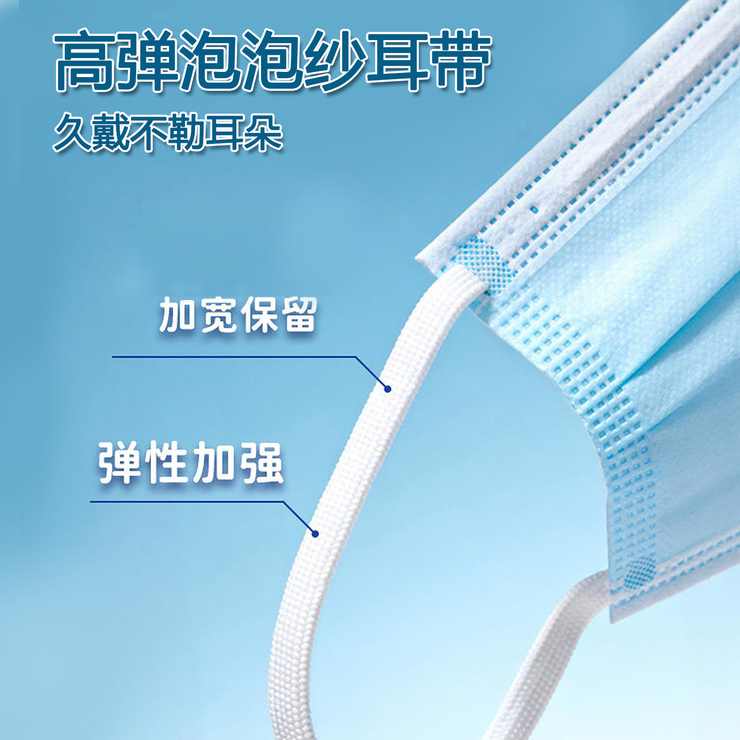 可来福口罩医疗口罩一次性医用外科口罩三层成人防护透气冬季男女