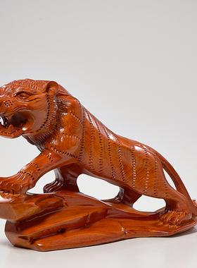 花梨木老虎客厅办公室中式复古