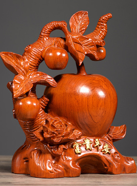 手工匠人客厅苹果花梨木中式