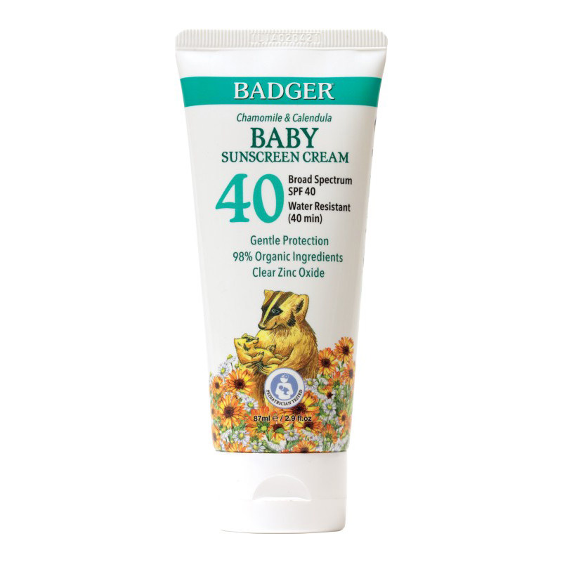 badger我爱自然防霜87mlspf40物理 Badger海外防晒霜