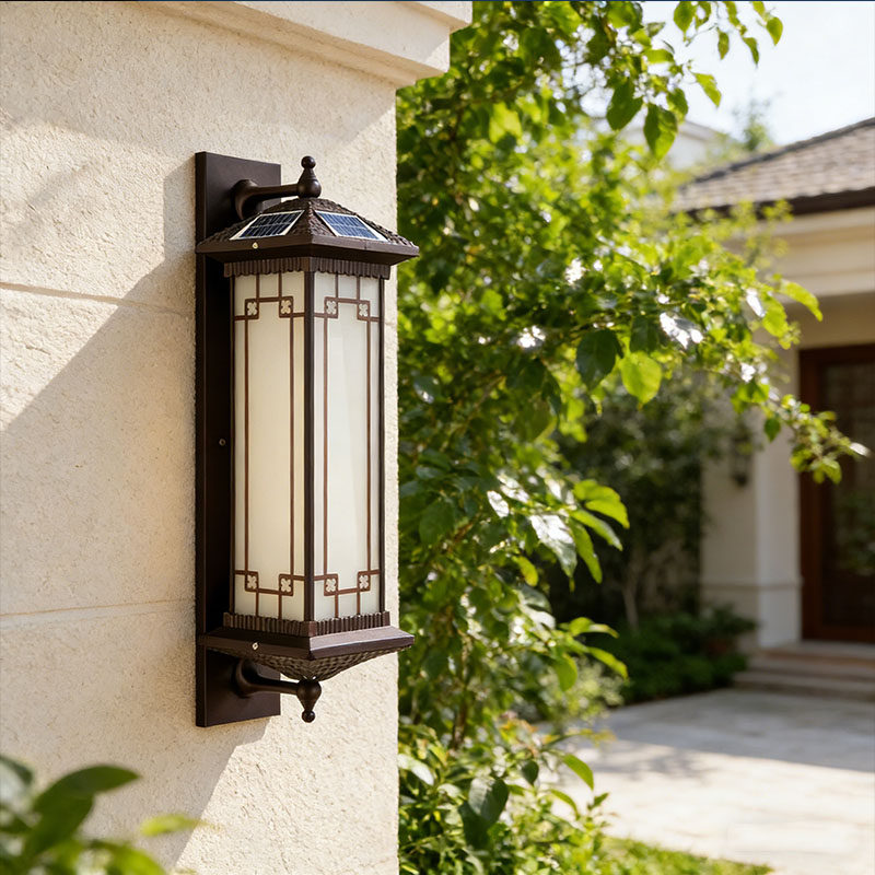 太阳能户外庭院壁灯室外防水别墅大门罗马柱子灯花园外墙围墙壁灯,淘宝优惠券,粉丝福利购,淘宝优惠卷