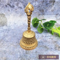 Pure Copper Color Rocking Bell Bell Bell Mestle Mestle Pendulum Pieces Supplies Gueston Elements Decorative Props