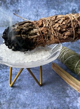 七彩琉璃贝壳净化香薰容器