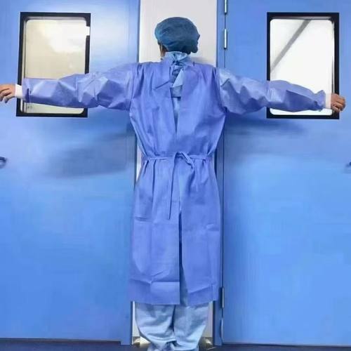 新日期医用一次性隔离衣独立包装隔离服加厚长款非无菌防水防护服 - 图3