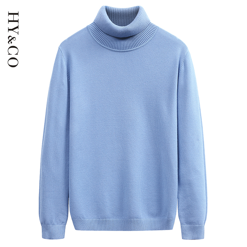 高领男修身2020新款秋冬季韩版毛衫 hyco男装针织衫/毛衣