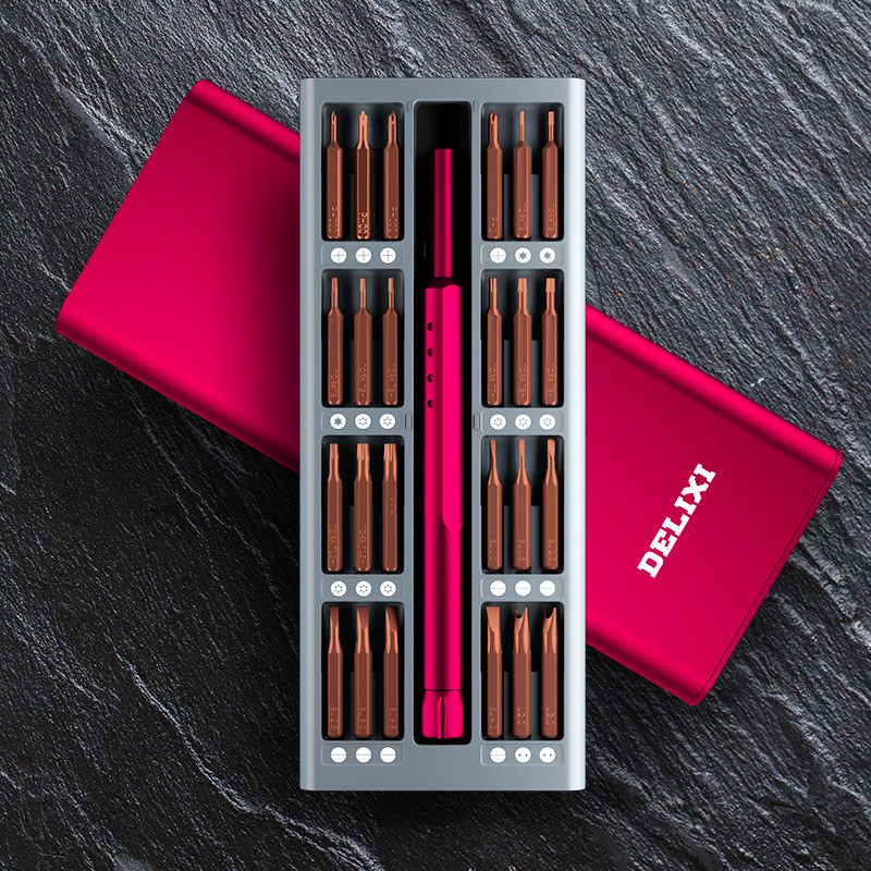 德力西小米螺丝刀套装手机笔记本 名品汇五金螺丝批组套