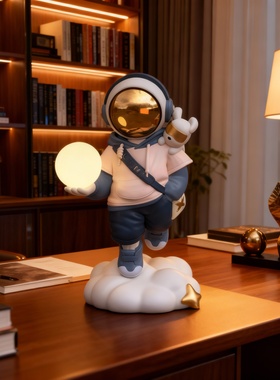卡通宇航员装饰摆件创意家居