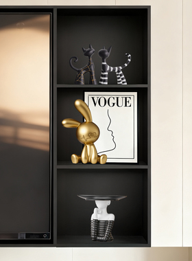 一眼就“金”喜！轻奢电视柜套组