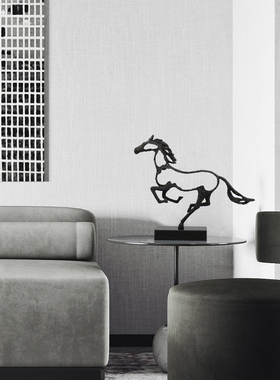 轻奢摆件北欧招财玄关设计师款