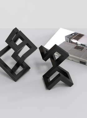 室内轻奢玄关摆件软装工艺品