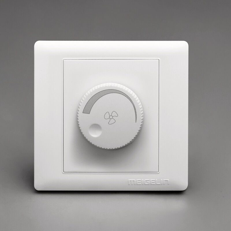 86型暗装吊扇调速器墙壁电风扇无极调速开关壁扇变速开关面板家用
