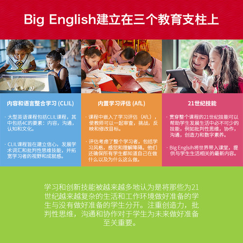 现货 Big English Teacher's Edtion 1 2 3 4 5 6  级 教师用书 朗文培生教育出版社少儿英语6到12岁教材培训少儿英语 - 图0