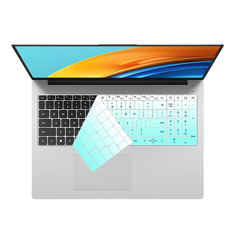 焕爱桂硅胶膜适用于华为MateBook D16键盘膜笔记本电脑RLEFG-16保护垫2023款16英寸华为d16按键RLEF-16防尘套 - 图0