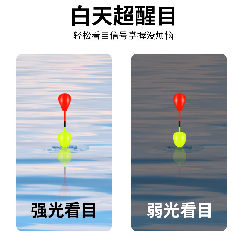 浮珠对撞鱼漂醒目豆加粗放大高灵敏度近视纳米浮标轻口漂尾小配件,淘宝优惠券,粉丝福利购,淘宝优惠卷