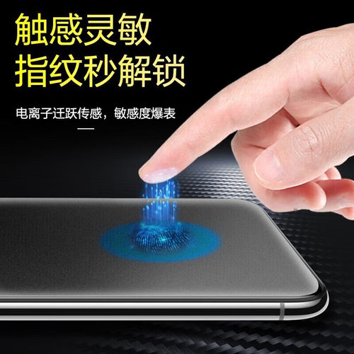 iqooNeo9/11/10手机膜neo9spro磨砂全屏覆盖膜11pro游戏防指纹手机膜Neo10pro＋高清膜11pro防摔水凝膜适用 - 图2