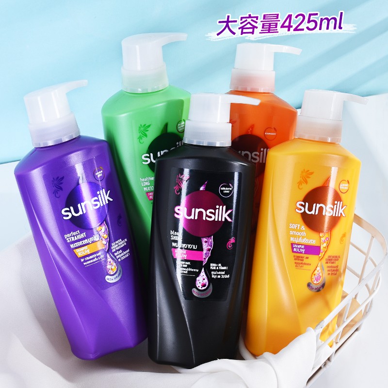 泰国sunsilk夏士莲椰子洗发水去屑止痒控油修复干枯油性发质柔顺 - 图0