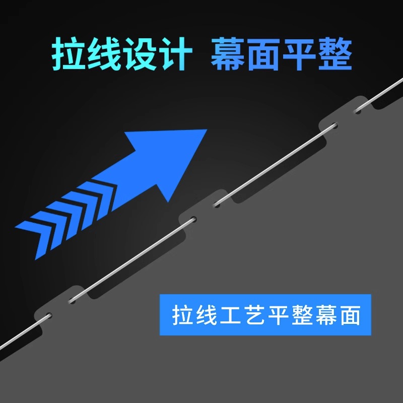 当贝x5投影仪电动地升幕布家用嵌入升降式菲涅尔抗光幕布一体电视机投影仪幕移动家庭影院客厅电视机幕布-图3