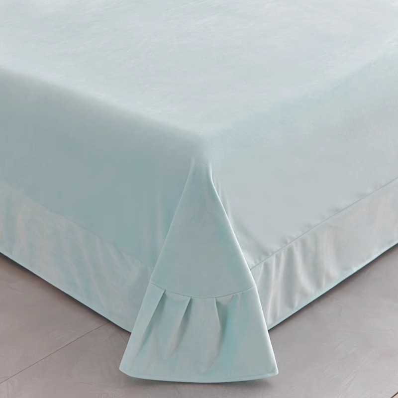 轻奢兔毛绒牛奶绒四件套2025新款冬季加厚珊瑚绒被套床笠款高级感 - 图3