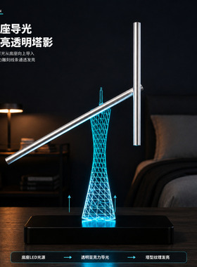LED灯创意钢铁侠混沌摆件