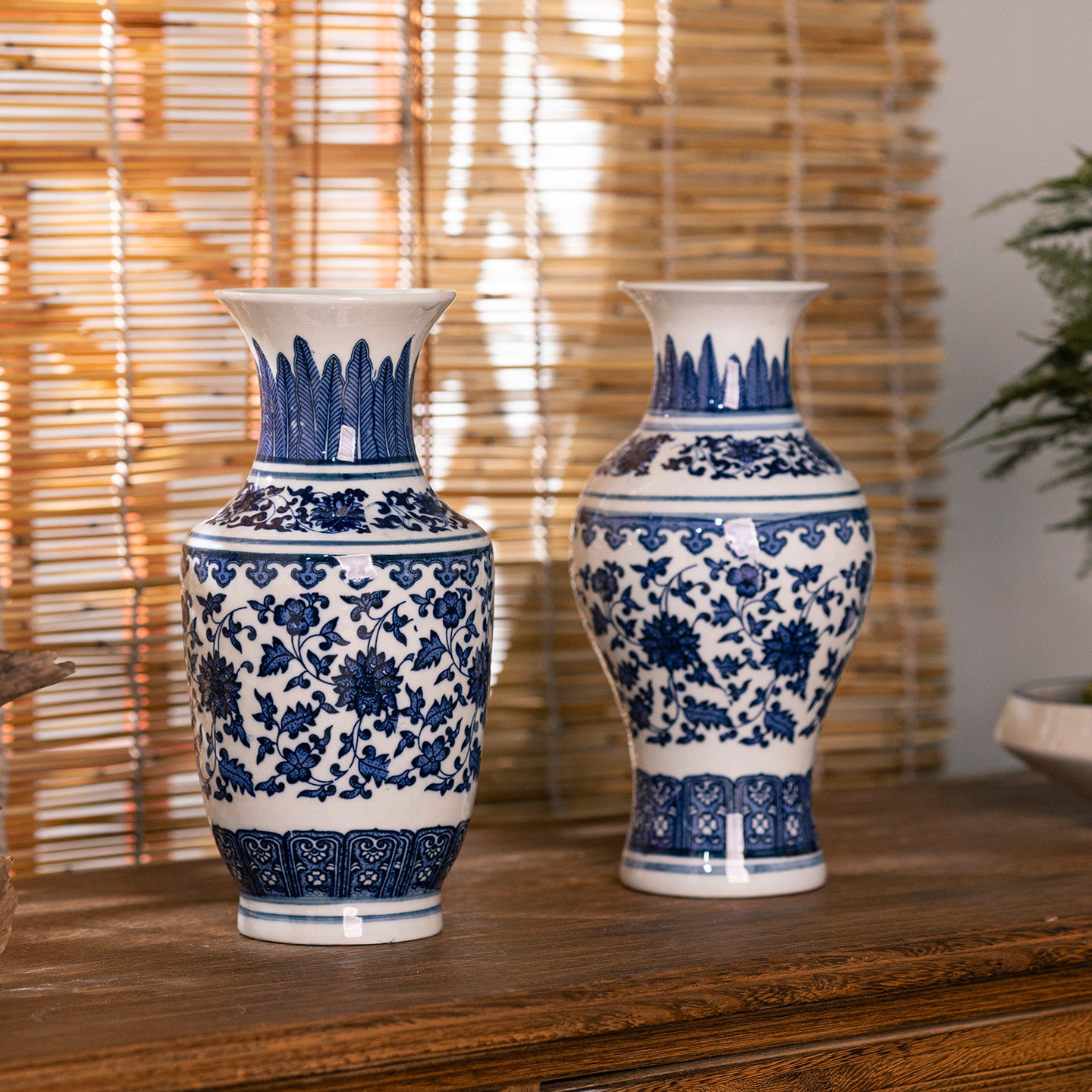 景德镇中式陶瓷花瓶摆件客厅家居电视柜青花瓷储物罐餐桌软装饰品,淘宝优惠券,粉丝福利购,淘宝优惠卷