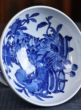 手绘陶瓷水果盘茶点碟