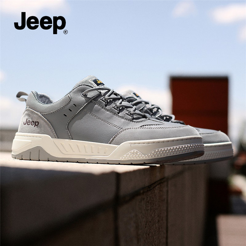 Jeep 吉普 男式复古休闲板鞋 天猫优惠券折后￥198包邮（￥428-230）3色可选