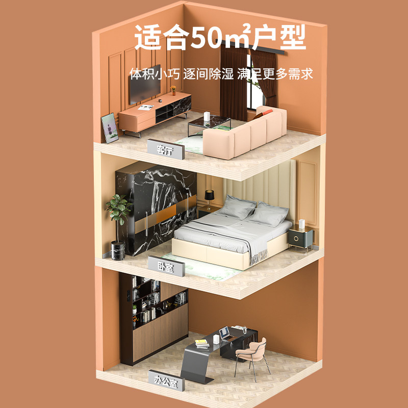 南极人除湿机家用抽湿卧室去湿器 南极人智一抽湿器/除湿器