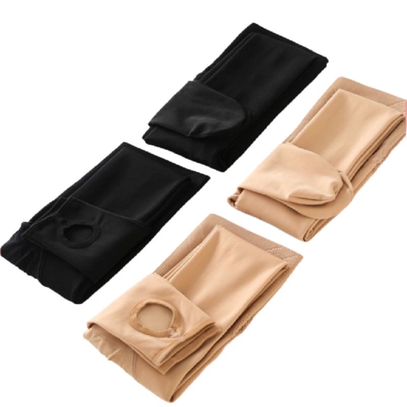 蜂巢暖宫肉色外穿连袜裤子打底裤 希贝莎短袜/打底袜/丝袜/美腿袜