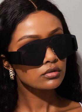 大框太阳镜宽腿墨镜очки женски men sunglasses women
