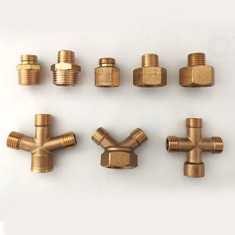 农用打药机配件管接头活接铜三通喷雾器转接头快插钢套打药泵阀门 - 图1