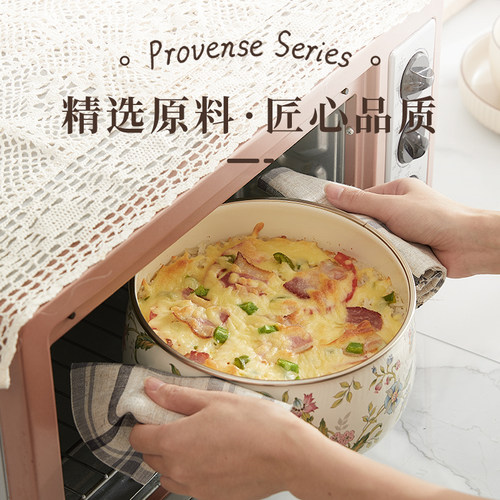 FUJIHORO日本进口富士珐琅锅铸铁锅海鲜锅家用煲汤炖锅焖烧搪瓷锅 - 图0