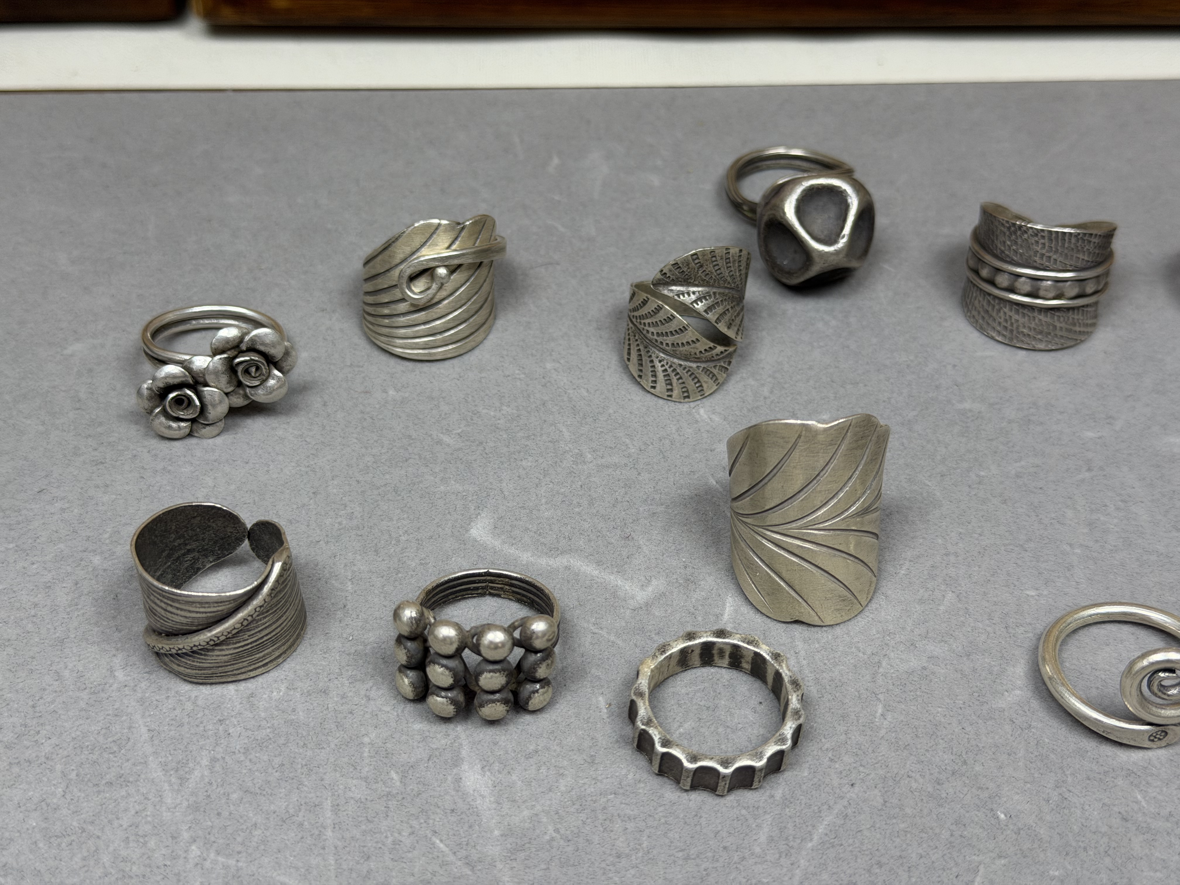 Thai handmade silver jewelry ring