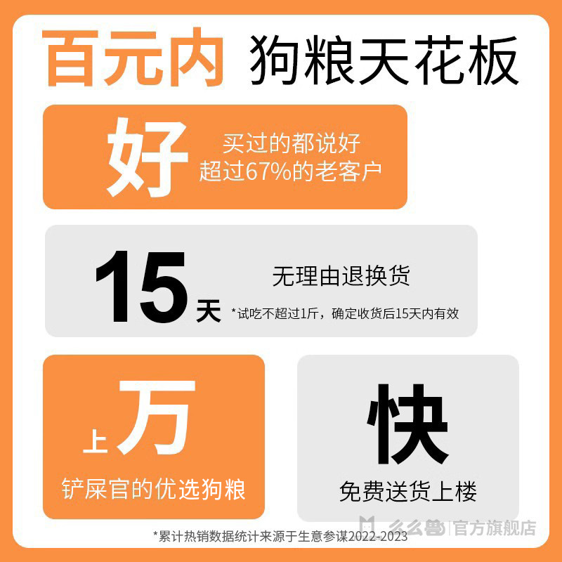 么么兽狗粮冻干幼犬通用型挑食狗狗粮大包装金毛全价粮全阶段官方 - 图3