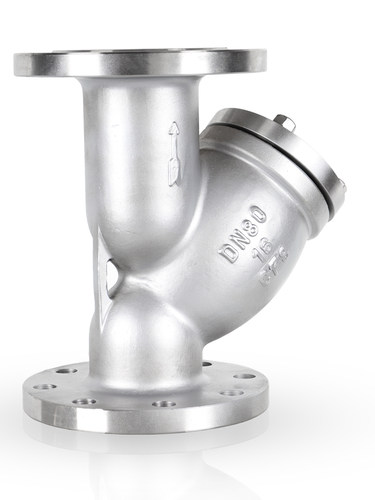 304/316L不锈钢法兰式Y型过滤器GL41W-16P加厚重型化工部2寸 4寸 - 图1