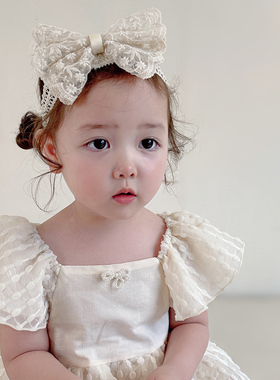0-2岁公主风女蕾丝婴儿发带