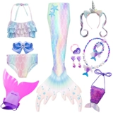 Купальник, детский наряд маленькой принцессы, крой «рыбий хвост»