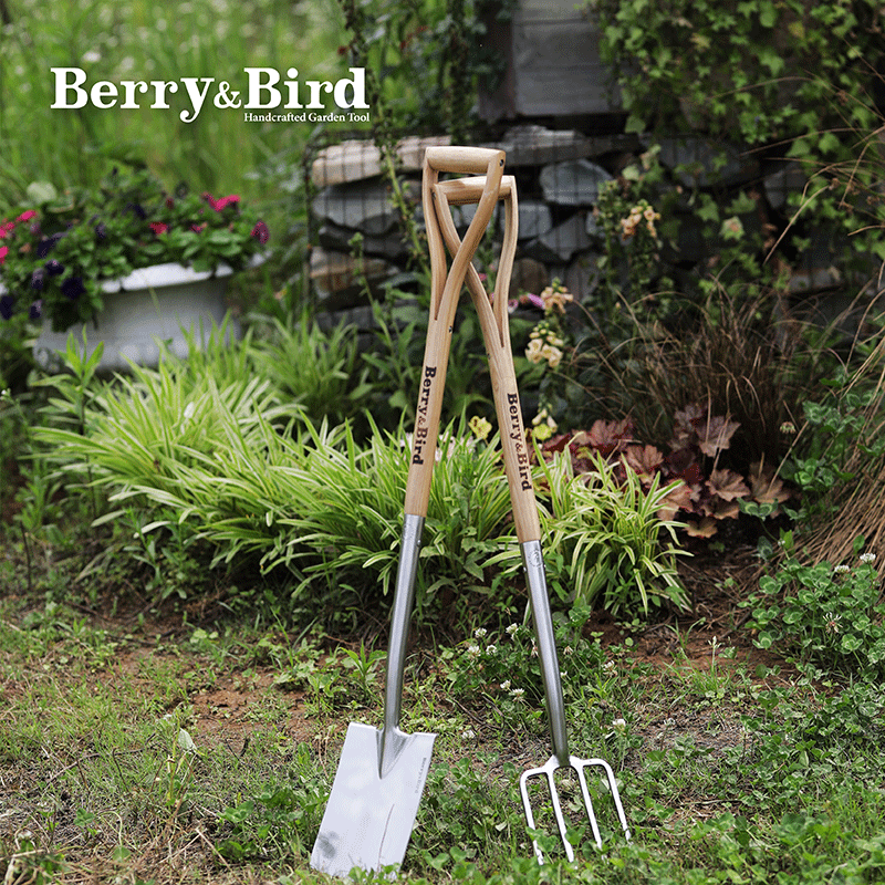 英国BerryBird园艺加厚匠心不锈钢铲子种植挖土种花工具家用农用-图0