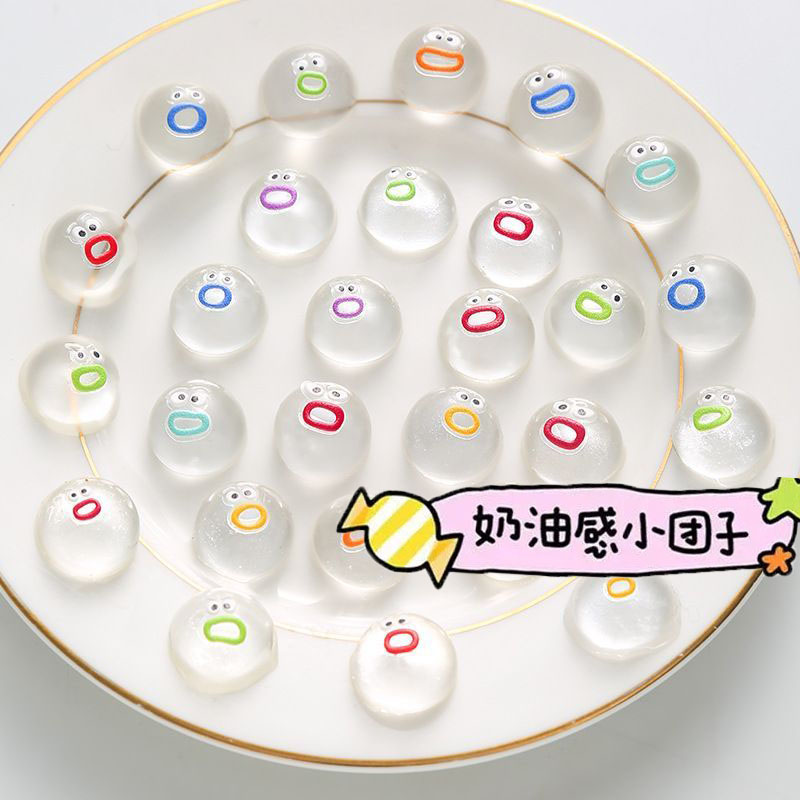 捏捏透明表情包小鼻嘎卡通软胶捏捏乐烂泥手感女解压发泄球小玩具 - 图0