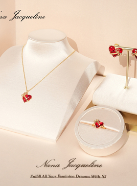 NanaJacqueline爱心戒指
