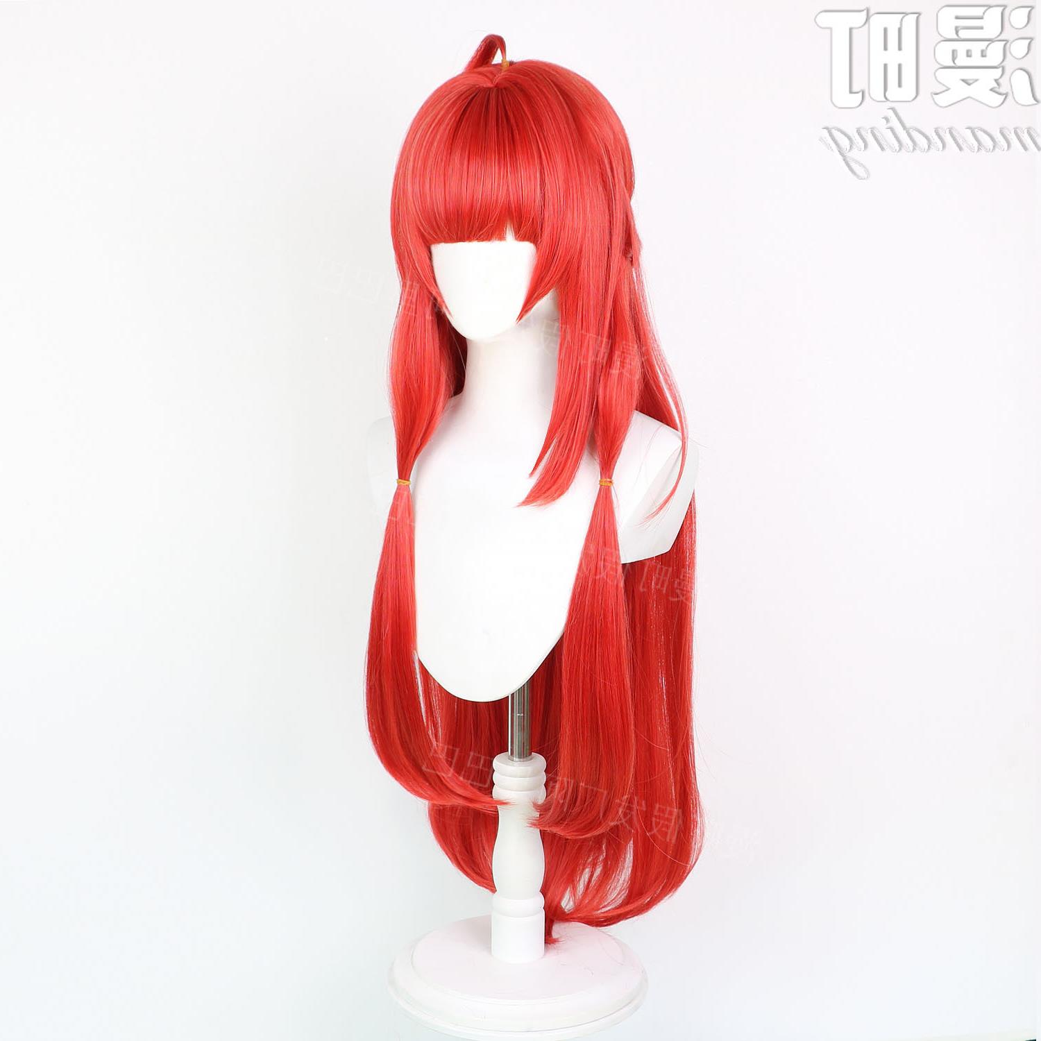 龙族 卡塞尔之门 上杉绘梨衣 cos假发 仿真头皮顶 特调混色 - 图0